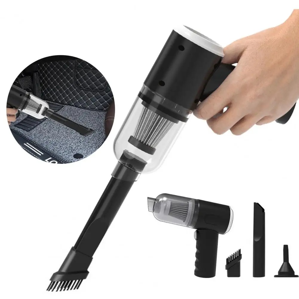 Handheld Car Vacuum Cleaner Kit Strong Suction Low Noise