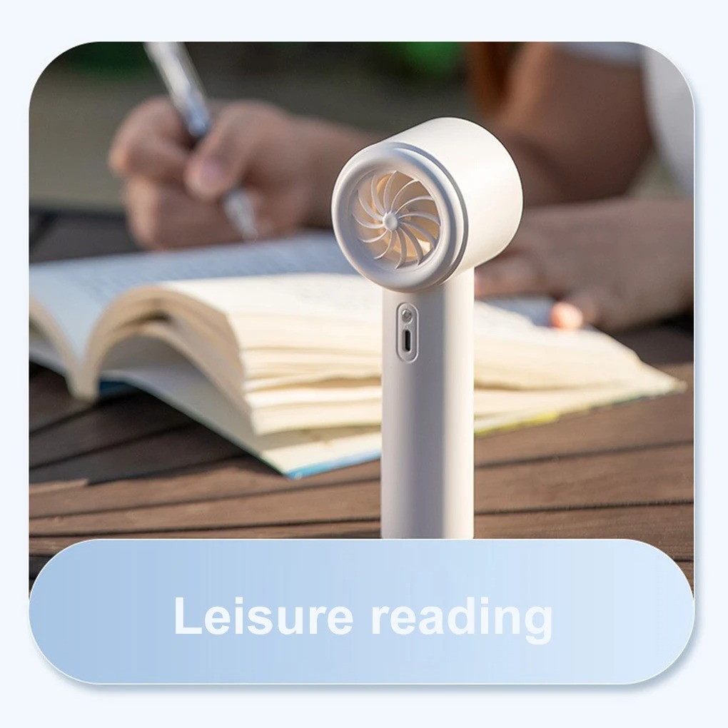 Handheld Fan For Home Office Ice-Sensing Hurricane Cannon USB Charging (2)